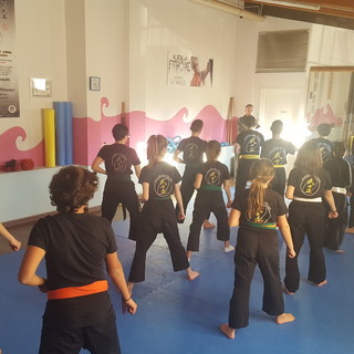 Grande festa ad Albenga per i cinque anni della scuola Bushido