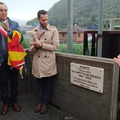 Finale, il ponte sul Pora intitolato a Giovanni Ferrari Barusso: "In questa opera il suo amore per la città"