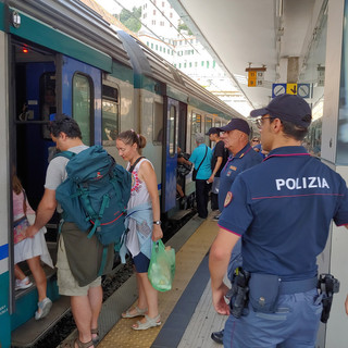 Bilancio di una estate intensa per la Polfer in tutta la Liguria