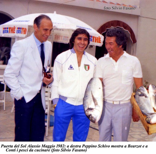 Albenga piange la scomparsa di "Peppino" Schivo, lo chef della nazionale italiana Campione del Mondo nel 1982