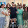 Paolo Sarullo dimesso dal Centro riabilitativo, la mamma Miranda: "Mi state restituendo mio figlio" Paolo Sarullo dimesso dal Centro riabilitativo, la mamma Miranda: "Mi state restituendo mio figlio"