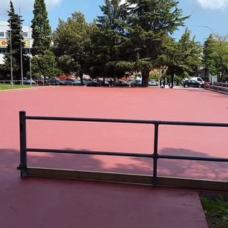 Carcare intitola la pista di pattinaggio in piazza Genta al fondatore dei Lions Club International Melvin Jones