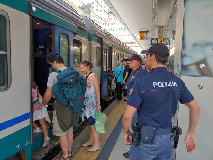 Bilancio di una estate intensa per la Polfer in tutta la Liguria