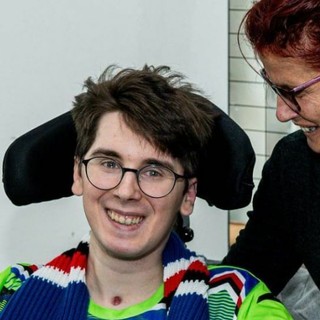 Paolo Sarullo con la mamma Miranda