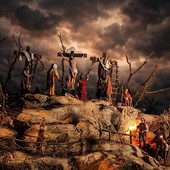 Presepe pasquale realizzato da Salvatore Smario (fonte Facebook) Presepe pasquale realizzato da Salvatore Smario (fonte Facebook)