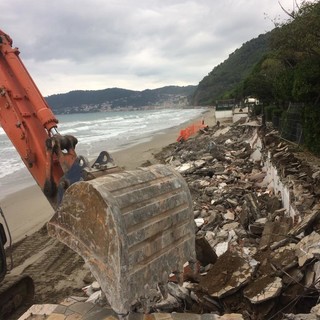 Alassio, lavori in corso: via al primo lotto di Passeggiata Ciccione