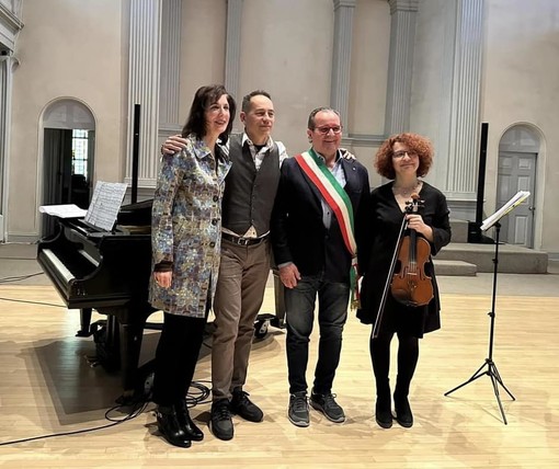 Il sindaco Picalli a New York per incontrare il compositore millesimese Bellavia (FOTO)