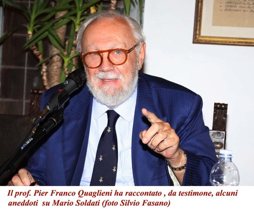 Pier Franco Quaglieni candidato alla cittadinanza onoraria di Savona (FOTO) Pier Franco Quaglieni candidato alla cittadinanza onoraria di Savona (FOTO)