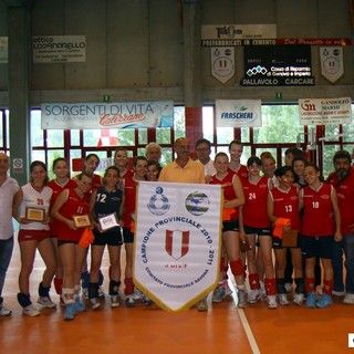 Pallavolo Carcare: campione provinciale. Vince il campionato di terza categoria e la conseguente promozione in seconda