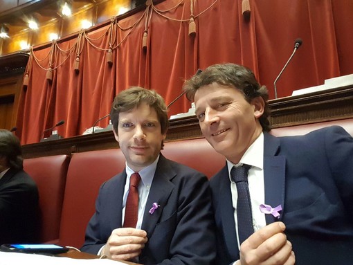 Luca Pastorino: "Il fiocchetto lilla arriva alla camera"