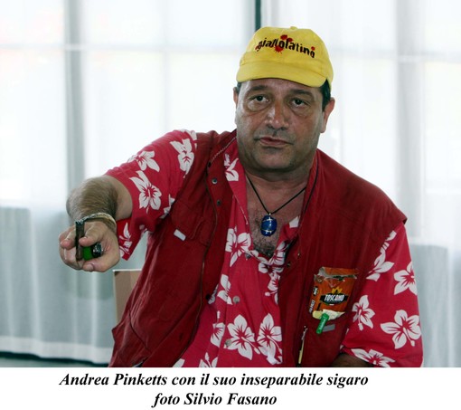 Addio ad Andrea Pinketts, il ricordo di Silvio Fasano: "Amico di Alassio" Addio ad Andrea Pinketts, il ricordo di Silvio Fasano: "Amico di Alassio"