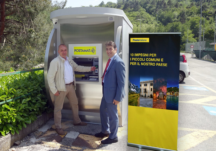 Arriva il Postamat a Massimino e a Plodio