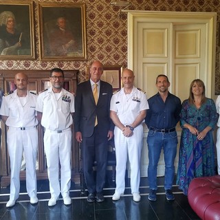 Il neocomandante della Capitaneria di Porto di Savona in visita ad Alassio