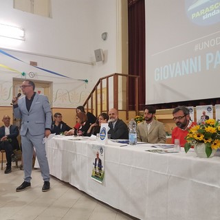 Comunali Alassio, il candidato sindaco Parascosso presenta la lista e il programma (FOTO e VIDEO) Comunali Alassio, il candidato sindaco Parascosso presenta la lista e il programma (FOTO e VIDEO)
