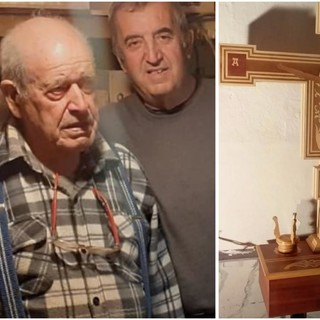 Pietra, il Crocifisso ispirato a Giotto: un capolavoro firmato dal "Mago" Pierino Traverso
