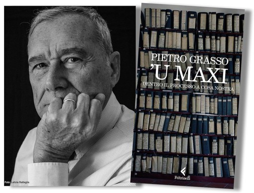 Pietro Grasso a Savona presenta il libro 'U Maxi. Dentro il processo a Cosa Nostra