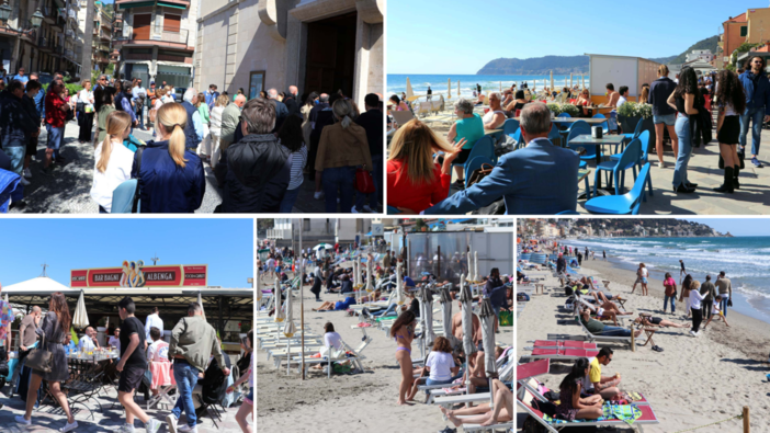 Una Pasqua d’oro per la Riviera: boom di turisti ad Alassio e Albenga. Ora la ripartenza è realtà Una Pasqua d’oro per la Riviera: boom di turisti ad Alassio e Albenga. Ora la ripartenza è realtà