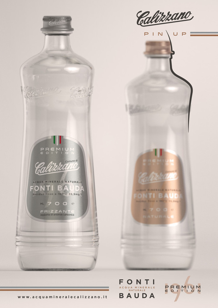 L'acqua di Calizzano si veste di nuovo con una innovativa bottiglia L'acqua di Calizzano si veste di nuovo con una innovativa bottiglia