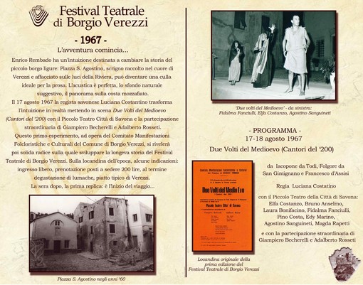 Borgio, "Una storia lunga un Festival" lungo le vie del paese