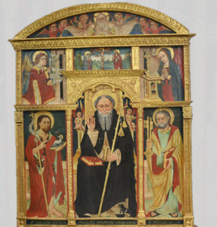 Albenga, il 2 aprile la presentazione del restauro del Polittico di Sant’Antonio Abate