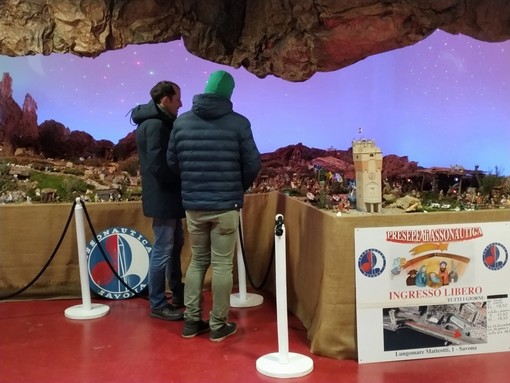 A Savona inaugurato il presepe di Assonautica: rimarrà aperto fino al 7 gennaio