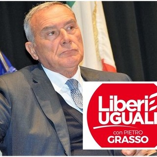 Pietro Grasso, leader nazionale di Liberi e Uguali Pietro Grasso, leader nazionale di Liberi e Uguali