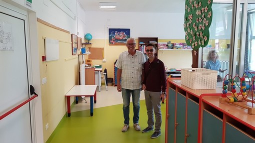 Loano, rinnovate le pavimentazioni del nido d'infanzia comunale "Stella... Stellina" Loano, rinnovate le pavimentazioni del nido d'infanzia comunale "Stella... Stellina"