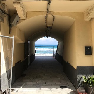 Alassio: ultimi ritocchi per la passeggiata "Baracca" (FOTOgallery) Alassio: ultimi ritocchi per la passeggiata "Baracca" (FOTOgallery)