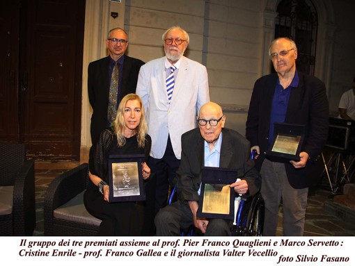 Alassio, consegnati in piazza della Libertà i premi del Centro Pannunzio (FOTO)