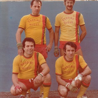 Nella foto: la squadra del Bardino Nuovo campione d'Italia di Serie B del 1979