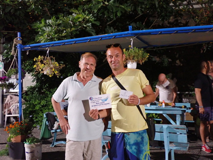 Assonautica Savona, Canova e Zunino si aggiudicano il primo premio nella prova di pesca "Totani in notturna" Assonautica Savona, Canova e Zunino si aggiudicano il primo premio nella prova di pesca "Totani in notturna"