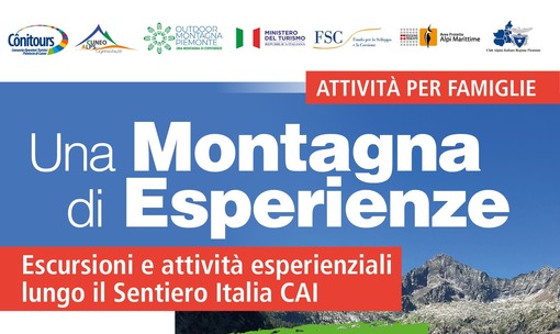 “Una Montagna di Esperienze”: escursioni e attività per famiglie lungo il Sentiero Italia CAI per scoprire le valli alpine cuneesi