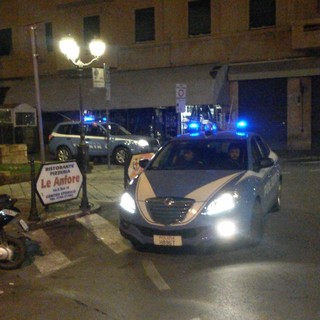 Pattuglione della Polizia di Stato su Alassio ed Albenga