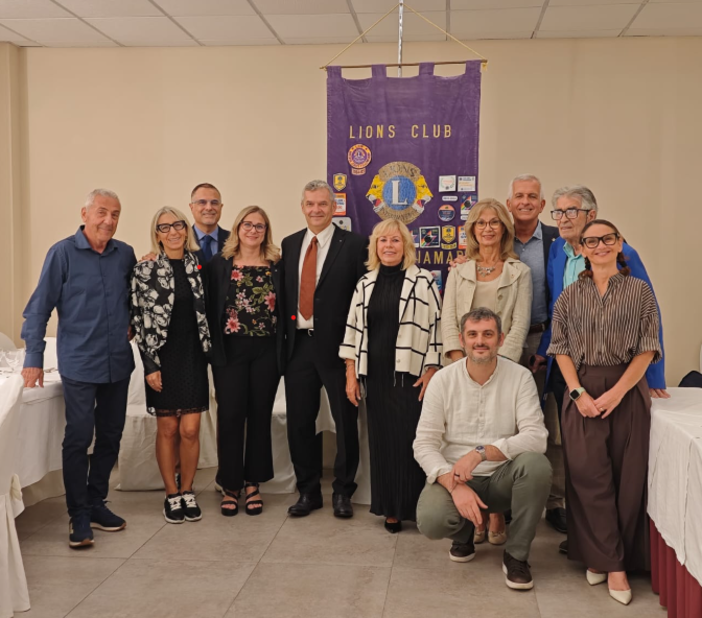 Lions Club Savona Priamar : Luigi Ferracane nuovo presidente alla guida del nuovo direttivo per l' anno 2026-2027 Lions Club Savona Priamar : Luigi Ferracane nuovo presidente alla guida del nuovo direttivo per l' anno 2026-2027