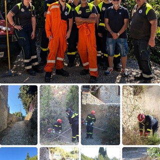 Pulizia e sfalcio sulla Via Iulia Augusta: intervento straordinario della Protezione Civile di Albenga Pulizia e sfalcio sulla Via Iulia Augusta: intervento straordinario della Protezione Civile di Albenga