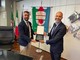 Il presidente del Consiglio regionale Gianmarco Meduse incontra il direttore dell'ufficio scolastico regionale Ponticello Il presidente del Consiglio regionale Gianmarco Meduse incontra il direttore dell'ufficio scolastico regionale Ponticello
