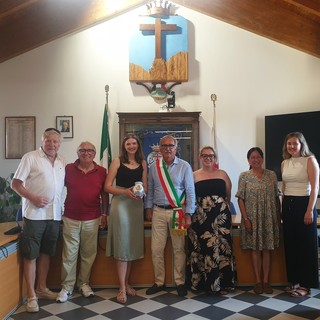 Gemellaggio Pietra Ligure-Offenburg, visita ufficiale di Miss WeinFest Gemellaggio Pietra Ligure-Offenburg, visita ufficiale di Miss WeinFest