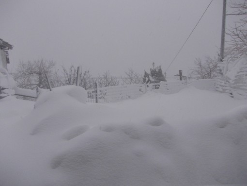 Quiliano: situazione insostenibile causa neve in frazione Roviasca