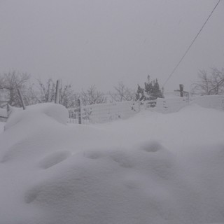 Quiliano: situazione insostenibile causa neve in frazione Roviasca