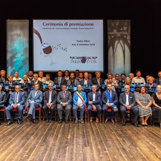 Questa mattina la cerimonia di premiazione del 46° Concorso Enologico Nazionale Douja d’Or