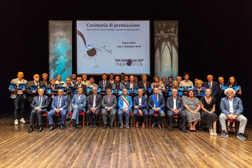 Questa mattina la cerimonia di premiazione del 46° Concorso Enologico Nazionale Douja d’Or