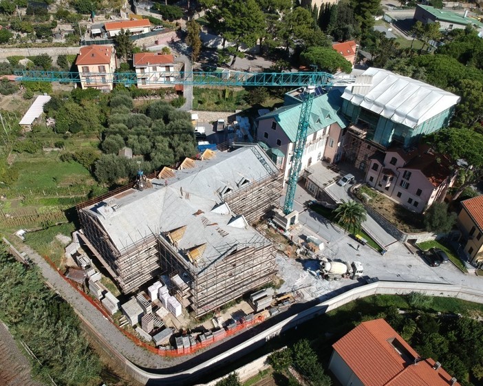 Spotorno, proseguono senza intoppi i lavori per l’ampliamento della RSA di "Sereni Orizzonti"