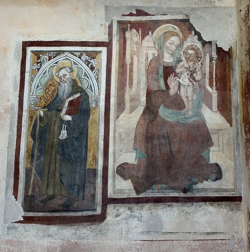 Rocchetta Cairo, concluso il restauro degli affreschi della Chiesa di San Martino Rocchetta Cairo, concluso il restauro degli affreschi della Chiesa di San Martino