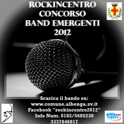 Albenga, proseguono le iscrizioni al contest rockincentro