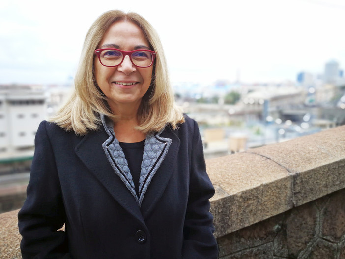 La candidata Rosaria Augello si presenta agli elettori