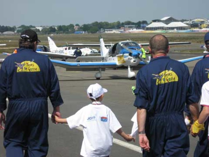 “Reves de Gosse" arriva all'aeroporto Panero di Villanova