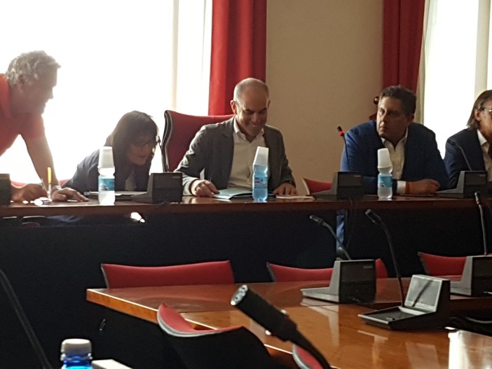 Toti e Viale in visita ad Albenga per parlare del futuro dell'ospedale (FOTO e VIDEO)