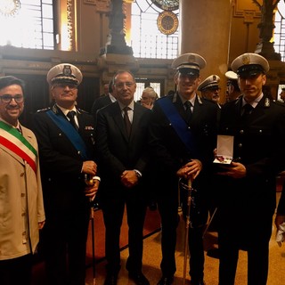 Giornata regionale della polizia locale, all'agente loanese Romualdo Caso un riconoscimento per meriti speciali