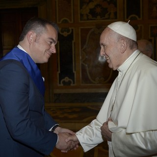 Le Province in udienza dal Papa, il Presidente Olivieri: "Un pieno riconoscimento del ruolo che i nostri Enti svolgono sul territorio"