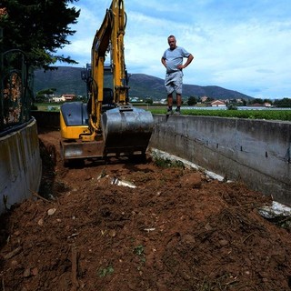 Albenga, alla S.A.S. Fratelli Vecchione i lavori di messa in sicurezza di Rio Fasceo e Carendetta
